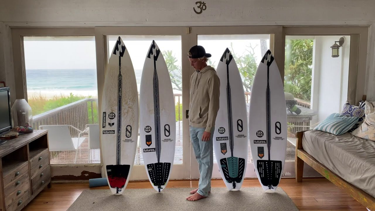 The stock LFT Houdini by Wade Tokoro excels as a step-up anywhere. For the past three months, Brodi Sale has been on the North Shore of Oahu refining his Houdini quiver to suit the varied conditions at Rocky Point, Haleiwa, Backdoor and more, using the stock Houdini file as a base. <br /><br />While shifting between residences at the Billabong house and Kelly Slater's house, Brodi has landed at several different variants of this model from Wade Tokoro to suit any condition the North Shore offers, but Brodi still maintains the standard stock file for the waves it was initially designed for; six foot and bigger tubes.