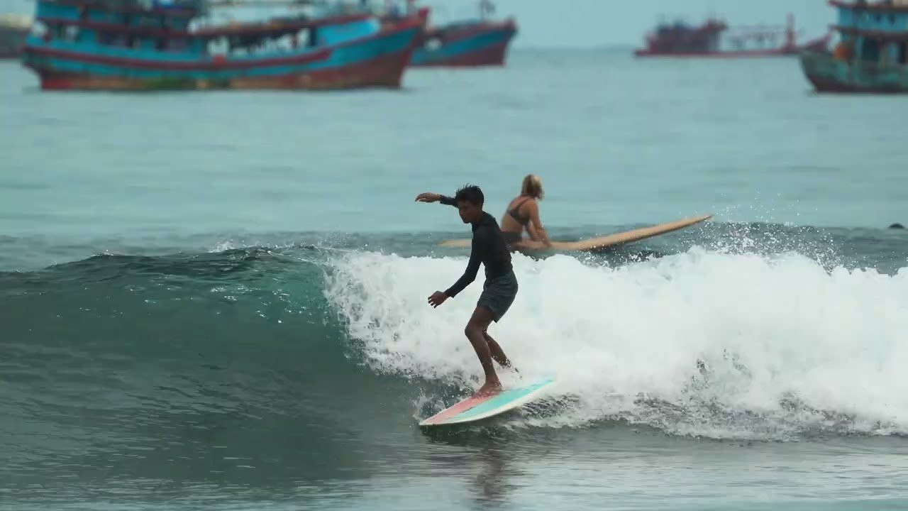 Raised by waves, nourished by right points, there's not many young men with style and grace to burn like Alvin, our young team rider with cat-like reflexes over on Java island. “Slide Light” our newest short film, is a true testament to gorgeous, youthful, fluid surfing—and we recommend you have a watch!<br /><br />This is Drifter Surf - The Art of Surfing<br /><br />https://driftersurf.com/