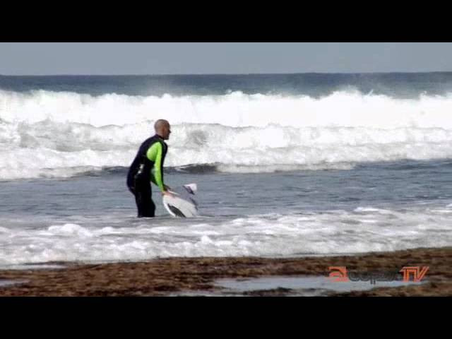 On Bells "Had a great finishing day but was really tired towards the end of four heats that day. Lots of paddling and work but all good in the end. Was looking to have a better battle with Andy who never got in sync with the waves unfortunately. Hobgood gave me a really great run and I narrowly squeaked that one. Taj wasn't in top form but you always expect him to flair up but the waves didn't let us in the semi. Bede had me on the ropes but let me surf alone at Rincon and I got one of those waves I spotted earlier in the heat. That about wraps up my week and a bit there. Off for some free time for a while. Take care. Thanks for tuning in here. <br /><br />Later. <br /><br />k/s