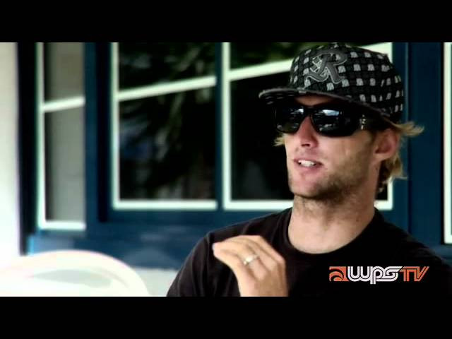 Josh Kerr talks on his early years, his dad and mum, the air shows, the broken legs, the freesurf trips, and growing up in Tweed Heads. Interview at the Hotel Mercedes, Hossegor, France.