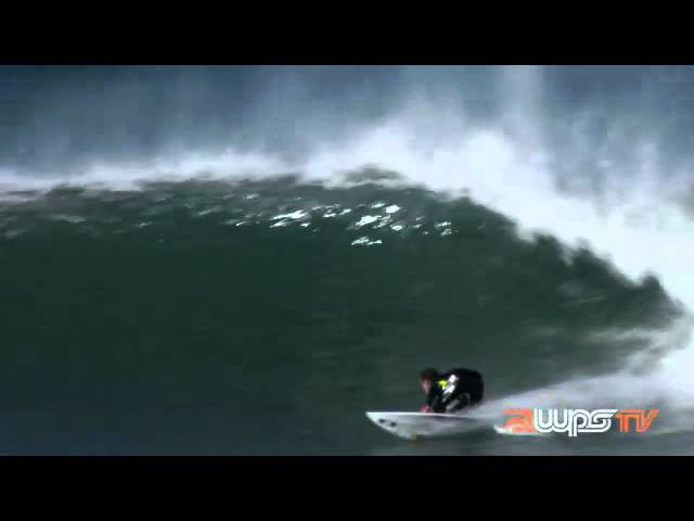 Bede Durbidge, Adriano De Souza, and Kelly Slater let loose at pumping J-Bay