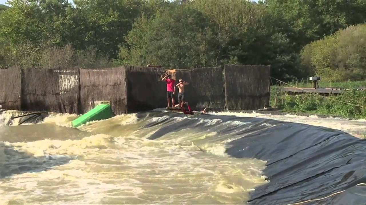 Spain, September 2011. Mick Fanning, Owen Wright and friends do battle in the Wave Garden.