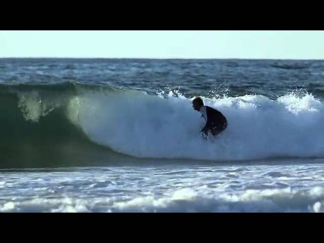 Freesurf in France with Kelly Slater, Taj Burrow, and Dusty Payne" -- Mick