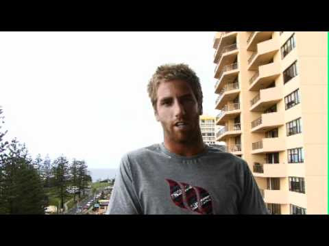 So what do you know about this Blake Thornton character? You might know he won the O'Neill Cold Water event series last year. But you might not know he surfs with the Aboriginal crew at La Perouse in metro Sydney. You might know he grew up on the infamous Maroubra strip. You might not know he doesn't believe in shaving midway through events. You're about to find out a whole bunch more as well, about what it's like to jump out of a plane, about choosing between Rugby League and surfing, and about what it's like to be stuck under a ledge at Ours.