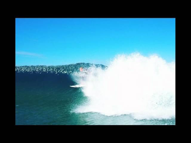 Bede Durbidge shacked at Jet-ski speed, shot by Andrew Shield at South Stradbroke on a crisp winter's morning.<br /><br />WPS/ Andrew Shield