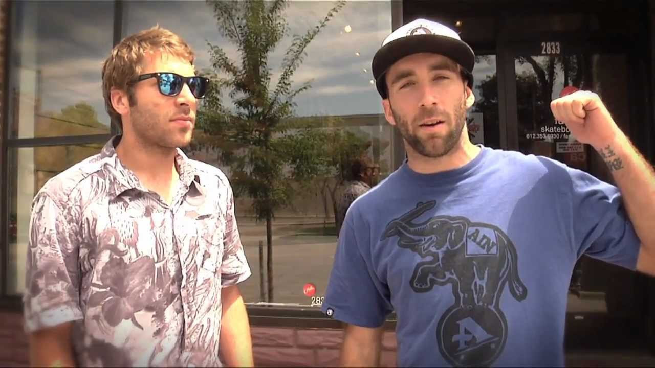 The World team stopped by Steve Nesser's Familia skate shop in Minnesota to say hi and check out all the old World Industries boards.