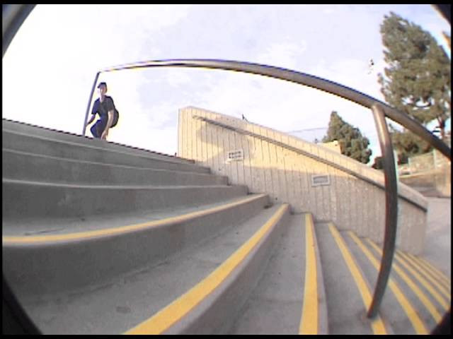 Timmy Knuth skating brick town 14 rail