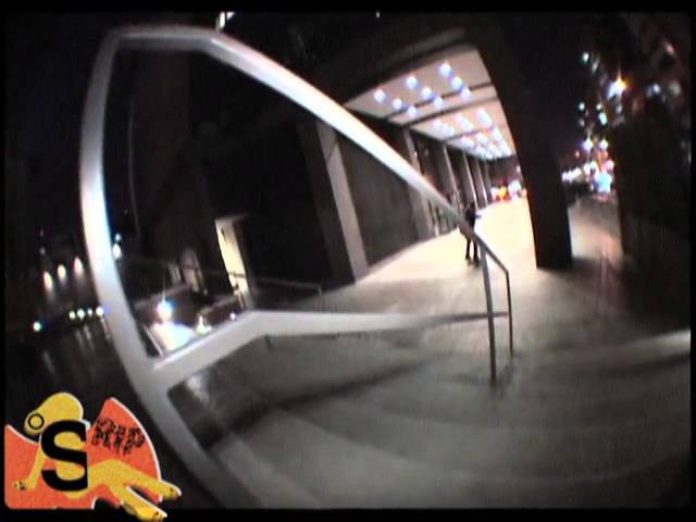 Kickflip crooks on one of those sketchy double rails you can catch your foot in? We can definitely respect that, and all the other bangin' tricks in Timmy Knuth's Rip Clip.