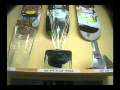 World Industries crew Anthony Shetler, Timmy Knuth, Charlie Thomas, and R.P. Bess stop by Programme skate shop in Fullerton,Ca.