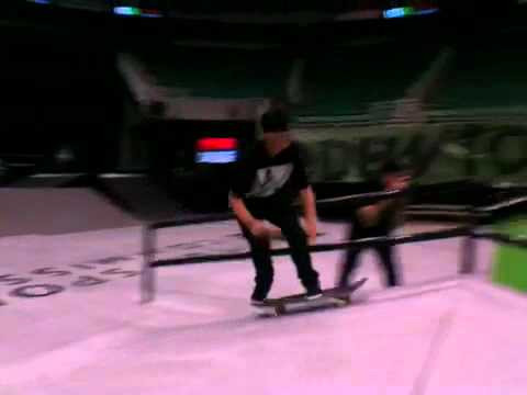 Timmy Knuth backside noseblunt from the SLC Dew Tour