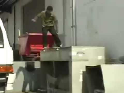 Footage of new World Industries Am George Moreno