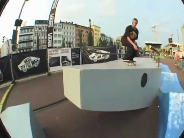 Blind E.U. team from its trip to Hamburg, Germany for the Vans Downtown Showdown