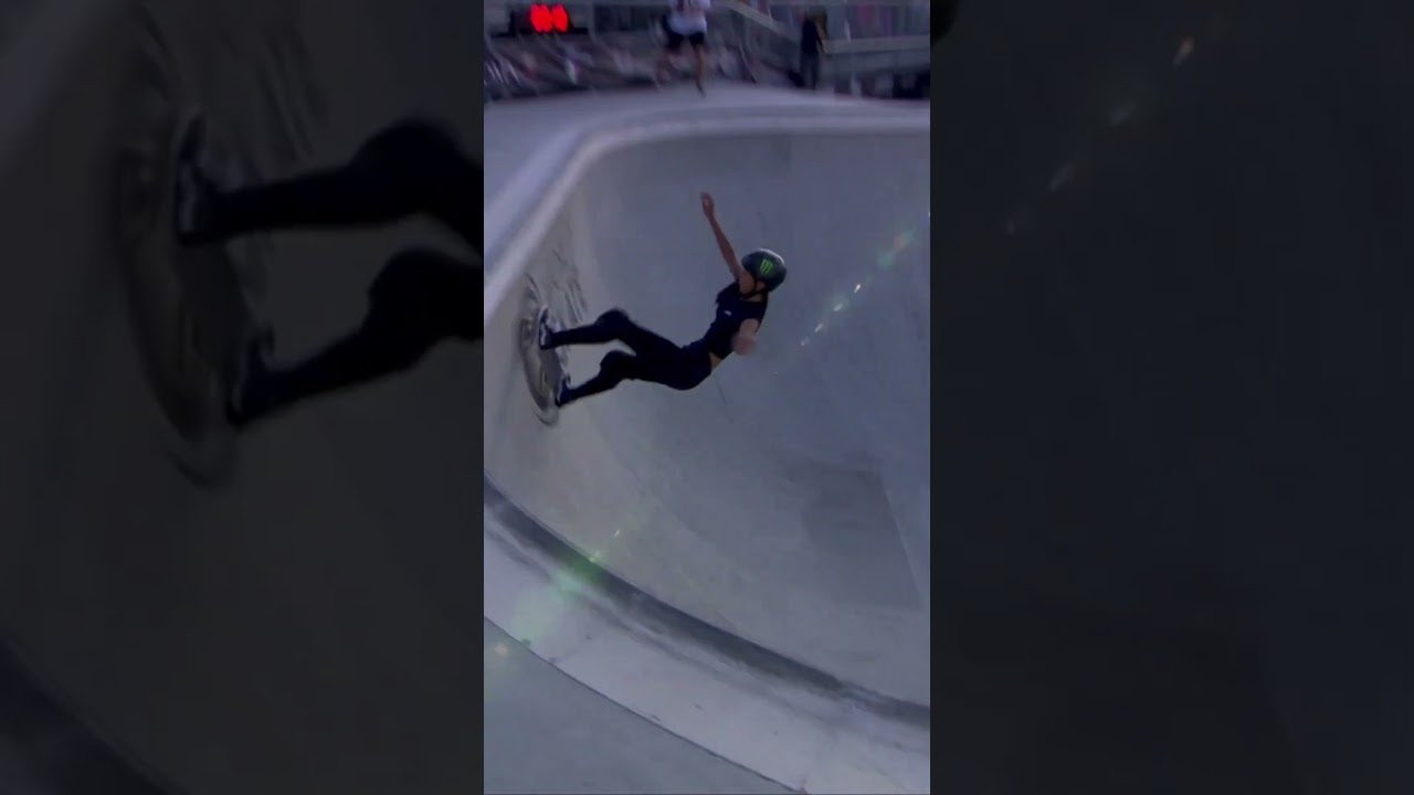 Cocona Hiraki First Place at World Skate Rome! 🥇