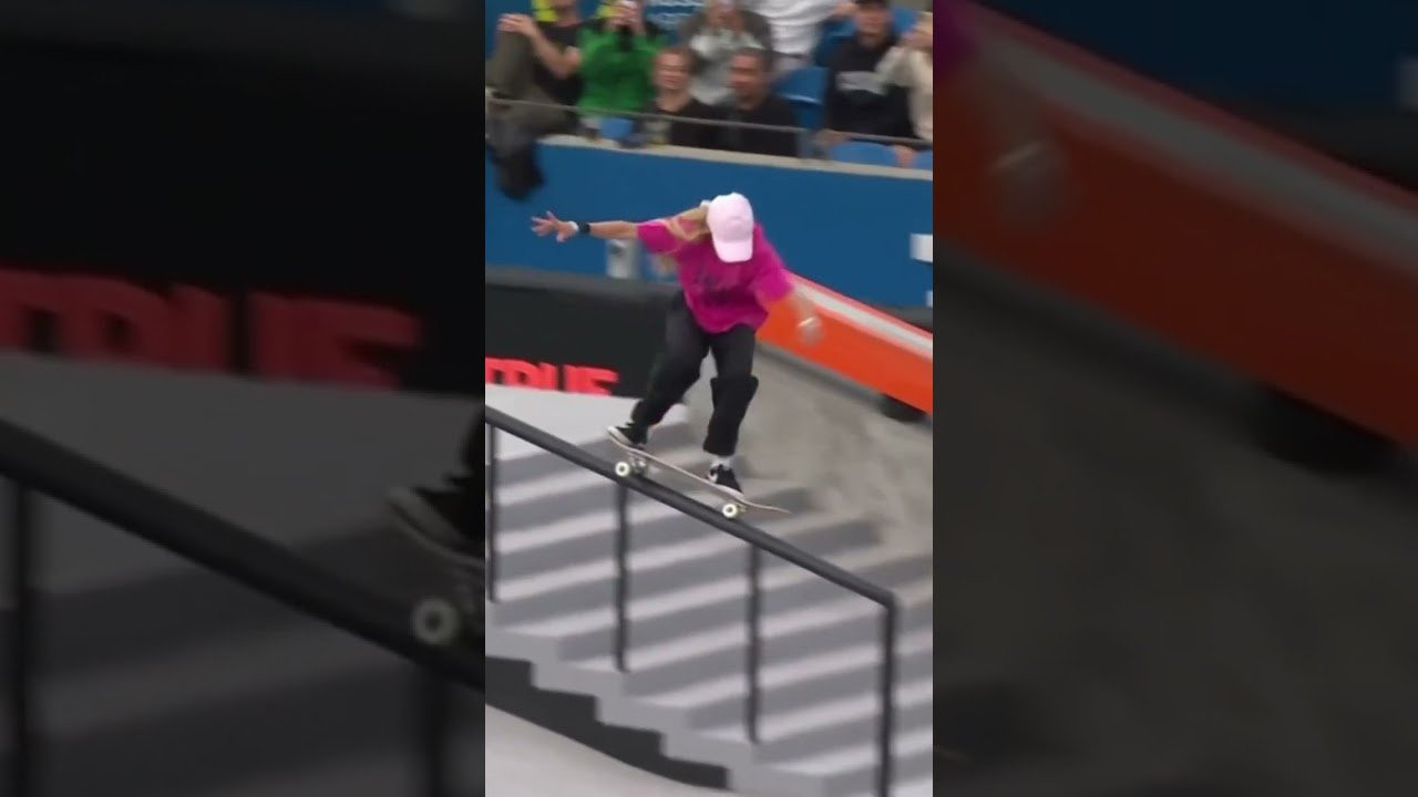 Chloe Covell 50/50 Kickflip Out