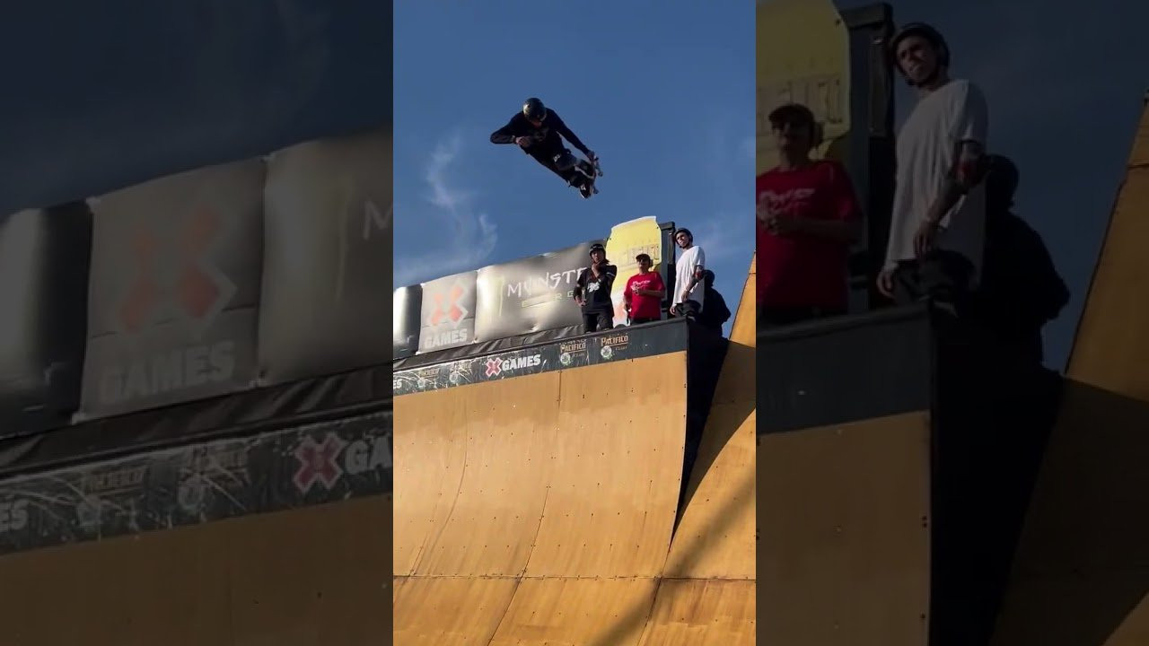 Jimmy Wilkins First Place @XGames men’s vert 🎥 @Listen0