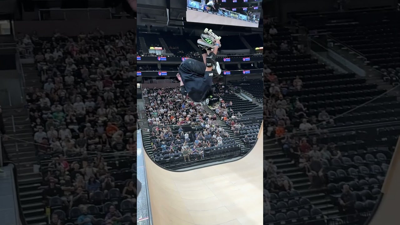 Congratulations to Moto Shibata for winning men’s best trick at Tony Hawk Vert Alert!