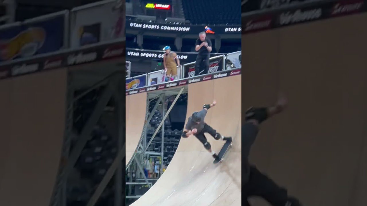 Tony Hawk knows how to shut down a demo. 🎥 @Listen0