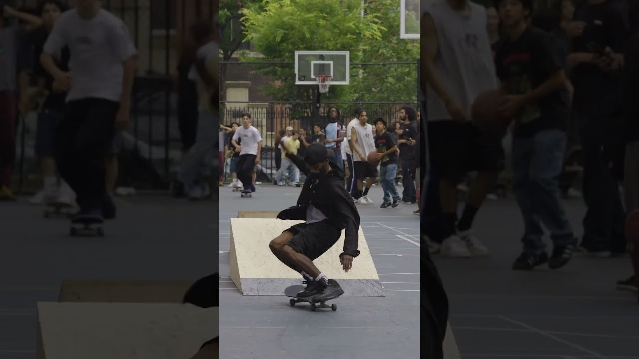 Karim Callender and Tyshawn Jones at Hardies/Supreme event.