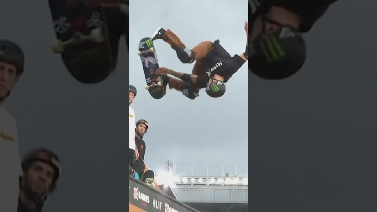 Elliot Sloan First Place X Games Vert Best Trick