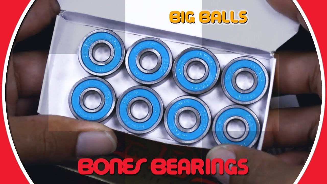 Bones Bearings BIG BALLS® That feeling of opening new bearings. Time to try something new? Ask for them by name.