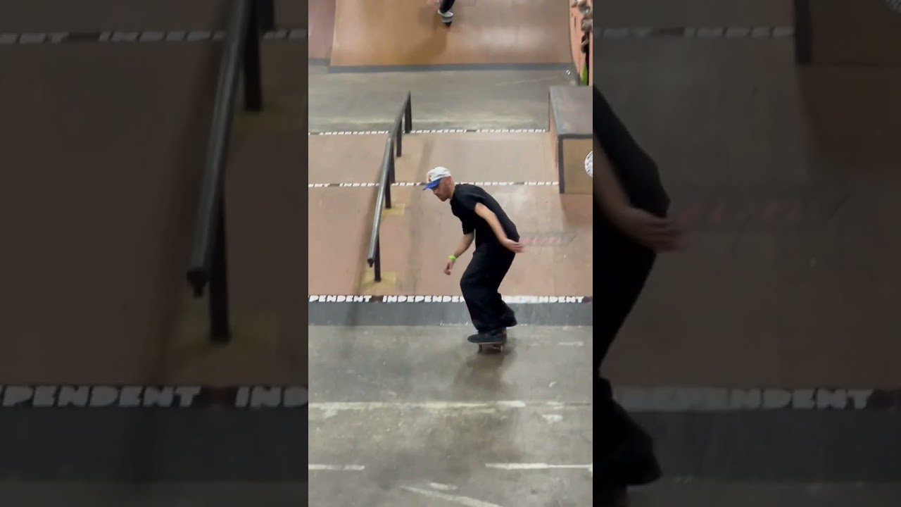 JP Souza best trick at Tampa Pro filmed by Vern Laird.