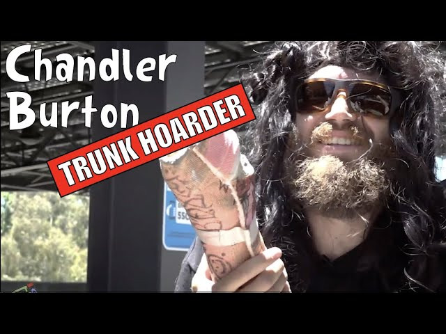 Chandler Burton has a lot of junk in his trunk. Maybe a little bit too much... Find out in this segment titled "trunk hoarders" with skateboarder Chandler Burton.<br /><br />MUSIC BY:<br />roving jewel - hysteria <br />follow them:@the.roving.jewel