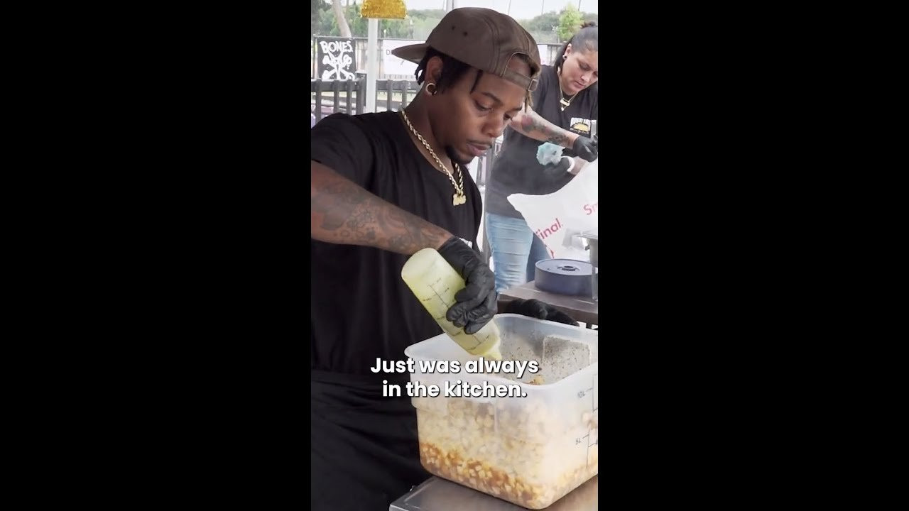 PJ Roux talks the beginning of Roux's Tacos 🌮 As seen in his segment "Branded" back in issue 11!<br /><br />➡️ Link in bio to go back and give it a watch!<br /><br />#Skateboarding #Tacos #Food #LongBeach #Shorts #ShortsVideo