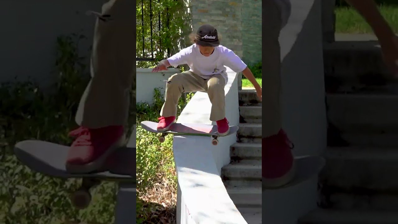 Julian Agliardi with an insane boardslide from his new part in our latest issue! Go give it a watch on our channel!📺<br /><br />#Skateboarding