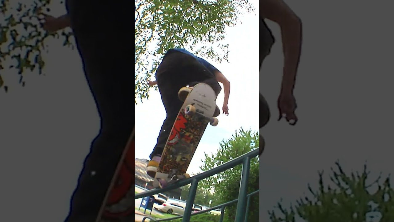 Jamie Foy with an insane opener back in issue 1! 🔥<br /><br />➡️ Go back and give it a watch on our channel!<br /><br />#Skateboarding #Shorts #ShortsVideo