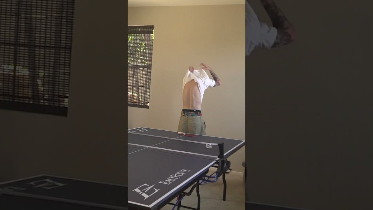 Clay Kreiner makes ping pong games a little more interesting at his place! 🏓 Cut from his segment "SKATE HOUSE" back in issue 7📺<br /><br />➡️Go back and give it a watch on our channel!<br /><br />#Skateboarding #Shorts #ShortsVideo