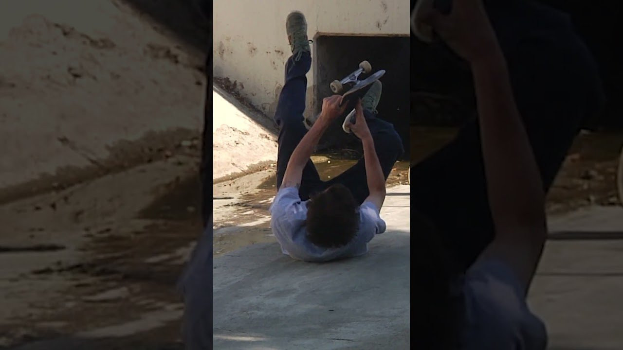 Chris Colbourn bluntslides while Spencer Burdock discovers a hidden talent✨<br /><br />Go back and give issue 10 a watch on our channel!<br /><br />#Skateboarding #Shorts #ShortsVideo