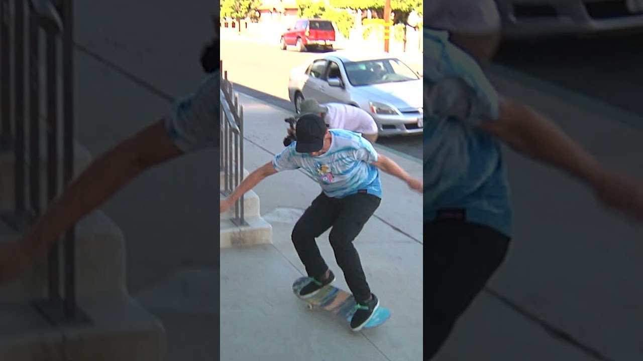 Sierra Fellers and Jordan Maxhamgetting down on a wild spot🔨<br /><br />➡️ iDabble.com for more<br /><br />#Skateboarding #Shorts #ShortsVideo