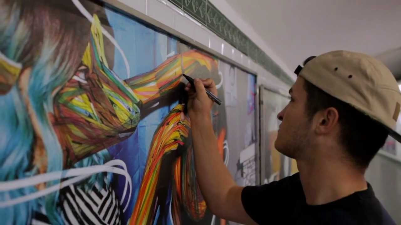 Parisian artists Hopare, Kashink and NIARK1 each took to the metro to add their own #GetLoud twist to our billboards.<br /><br />Track: Droog "On My Way to Work"<br /><br />Recording made with authorization of Metrobus, Paris.