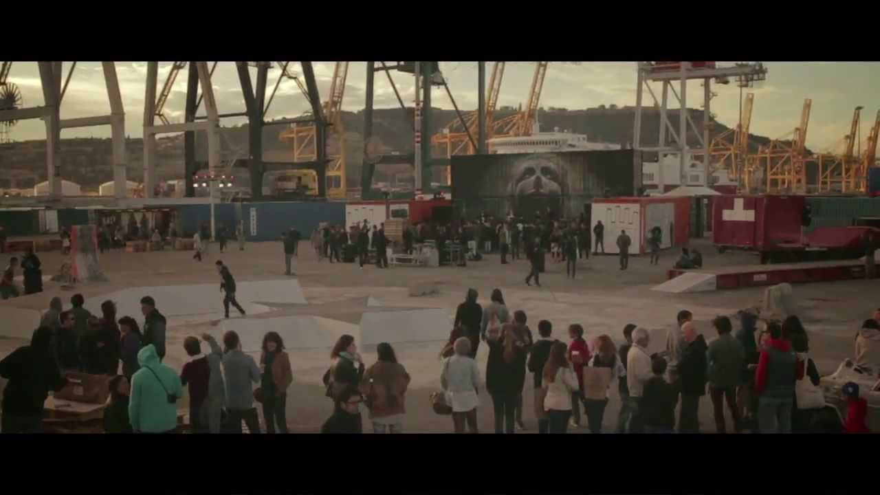 On Saturday 18 May 2013, Converse took over a disused section of the Port of Barcelona to create the first CONS SPACE, an initiative to transform disused urban space through skateboarding, art and music. <br /><br />Local artists Txemy Basualto, Fernando Elvira, Rubén Sanchez and Adrián Blanca collaborated with Converse skaters Kenny Anderson and Pontus Alv to design a skate spot inspired by the abandoned industrial materials and incredible location. <br /><br />Track: "Sunday (Psychic Conversation #9) by The Crocodiles.