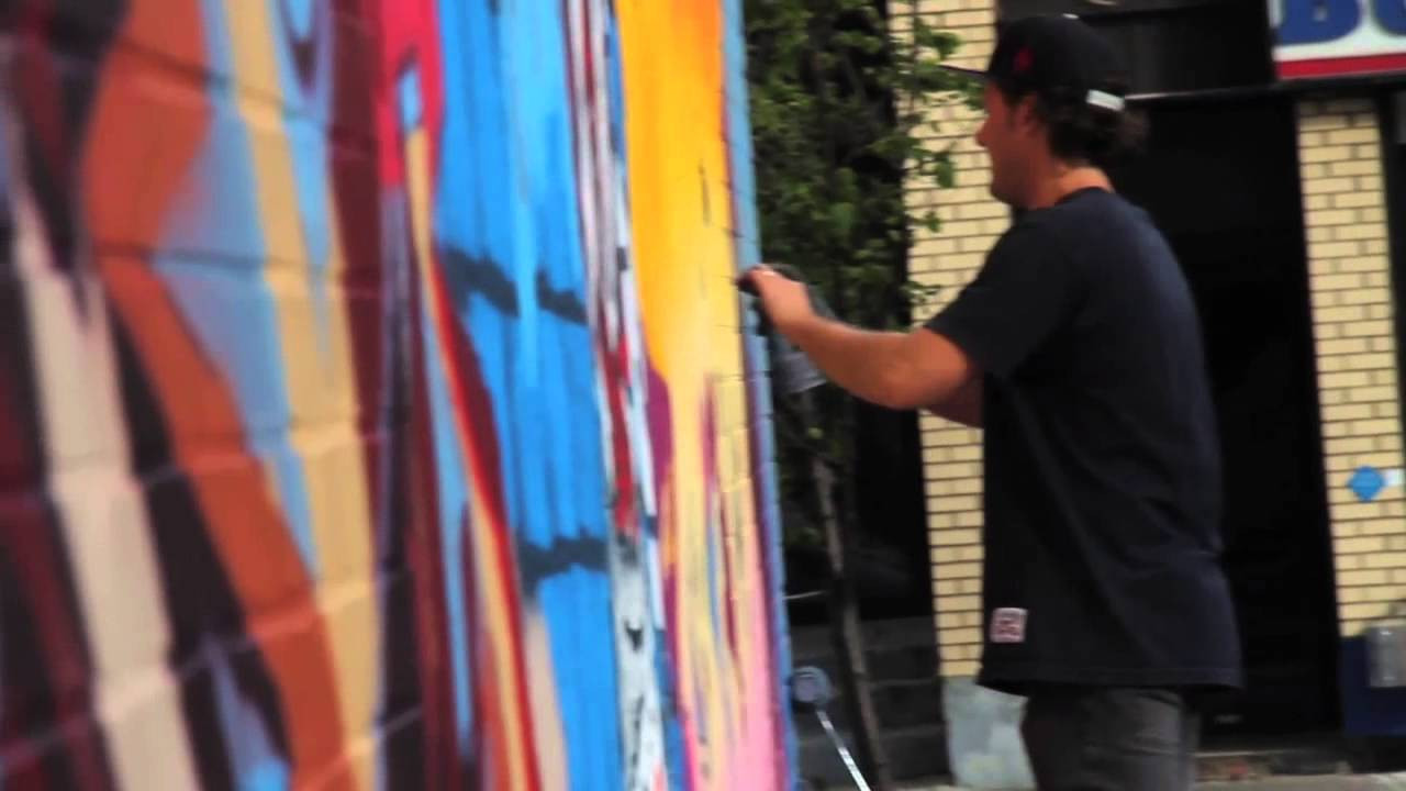 Legendary art collection 123Klan took over an enormous wall on Boulevard Saint-Laurent in Montreal during our City Carnage activations, bringing their graffiti stylings and character work to a scene chock full of incredible street art. <br /><br />For more visit: http://www.converse.com/WalltoWall