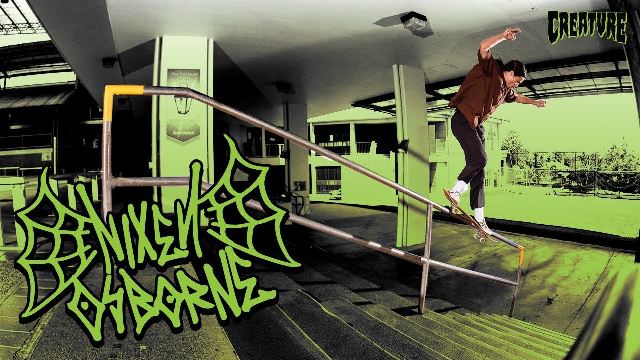 Subscribe: https://www.youtube.com/c/CreatureFiends<br /><br />Australian Fiend, Nixen Osborne is a total ATV Crusher. Scouring the Oz terrain to slay it all in his first full length part for the Black and Green. Cheers Mate!<br /><br />Follow Nixen on Instagram: https://www.instagram.com/nixen_osborne/<br /><br />Filmed/Edited by Ethan Miller: https://www.instagram.com/blunder_under_/<br /><br />Additional Filming By:<br />Harry Pascoe<br />Jack Brittliff<br />Zoolz<br />Jordan Boggis<br /><br />LURK WITH US:<br />Shop: https://nhsskatedirect.com/pages/creature-skateboards<br />YouTube: https://www.youtube.com/c/CreatureFiends<br />Instagram: https://instagram.com/creaturefiends/ <br />Facebook: https://www.facebook.com/CreatureSkat...<br />Twitter: https://twitter.com/creaturefiends <br /><br />#CreatureSkateboards #Skateboarding #CreachTube
