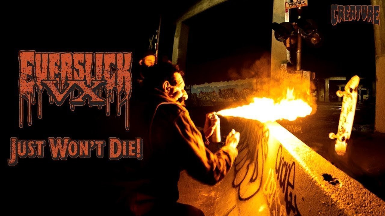 Subscribe to CreachTube: http://bit.ly/CreachTube <br /><br />Watch your back! There's a killer on the loose.. find out who Everslick VX is after next in the latest thriller from Creature Skateboards!<br /><br />A Wheelbarrow Productions Video<br />Filmed and Edited by: Elias Parise<br /><br />Creature’s New Everslick VX decks combine unbridled VX tech construction paired with the fastest sliding slick material in the game. Now that’s some Hesh brute strength that’s seriously hard to kill. <br /><br />Peep Creature’s first Everslick VX release OUT NOW!<br />https://nhsskatedirect.com/collections/creature-vx-everslick-skateboard-decks<br /><br />What exactly is the deal with Everslick VX, you ask?<br />Everslick VX combines 2 proven technology constructions into one with the strength and pop of VX and the fastest sliding slick material on the market. Everslick VX features 5 plies of North American Maple and 2 layers of Quad X technology with a layer of Everslick material on the bottom. Thinner, stronger, and more pop than standard 7 ply decks with our proprietary slick material that slides on almost any surface and features a unique graphic application which yields bright colors and high contrast graphics that look great longer.<br /><br />LURK WITH US:<br />Shop: https://www.nhsfunfactory.com/creature-skateboards<br />YouTube: http://bit.ly/CreachTube <br />Facebook: https://www.facebook.com/CreatureSkat...<br />Instagram: https://instagram.com/creaturefiends/ <br />Twitter: https://twitter.com/creaturefiends <br /><br />#CreatureSkateboards #Skateboarding #CreachTube