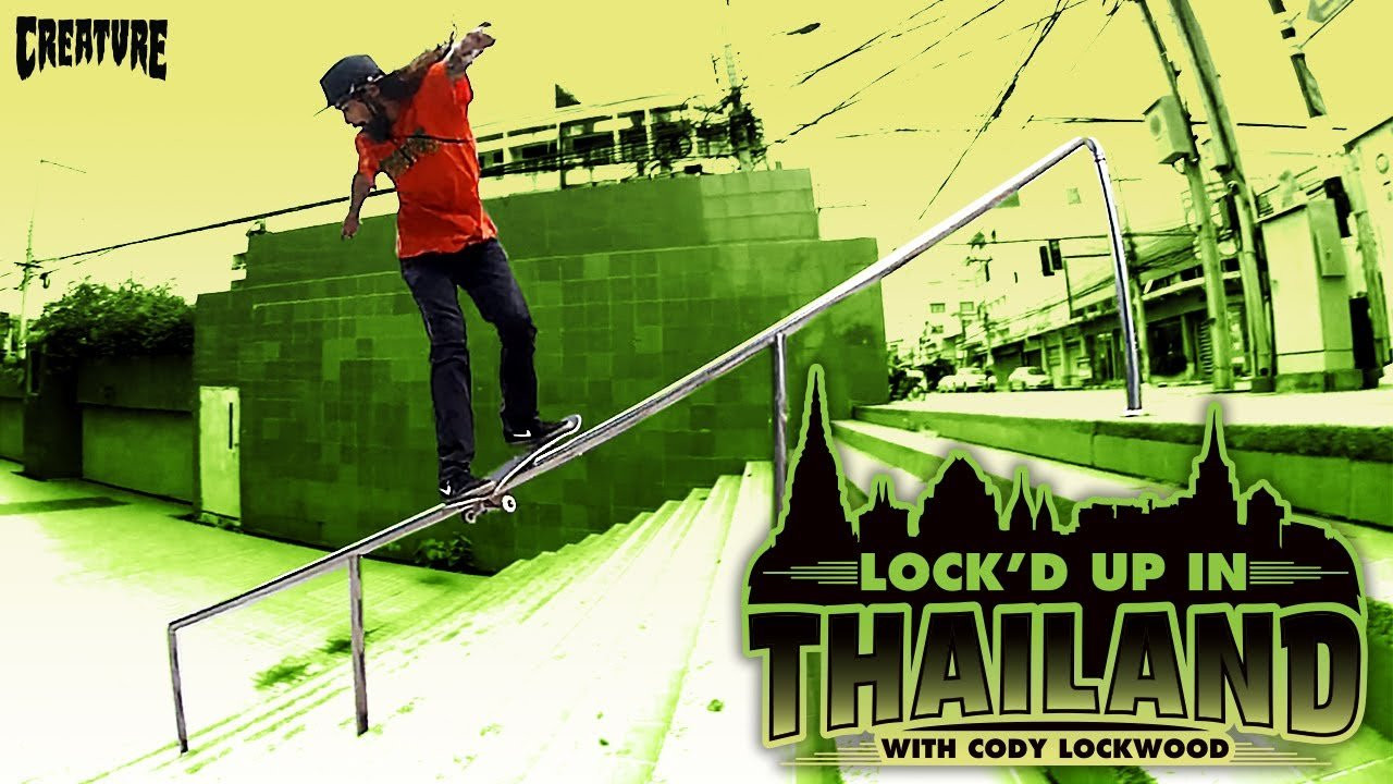 Subscribe: https://www.youtube.com/c/CreatureFiends<br /><br />Cody Lockwood took a solo Skatecation to Thailand and ended up helping build a DIY and return with a grip of footy. Check out his Thailand adventure here!<br /><br />Follow Cody on Instagram: https://www.instagram.com/codylockwood/<br />Filmed by: Olarn Pusuwan https://www.instagram.com/olarnposuwan/<br />Edited by: DAF Noah https://www.instagram.com/dafnoah/<br /><br /><br />LURK WITH US:<br />Shop: https://nhsskatedirect.com/pages/creature-skateboards<br />YouTube: https://www.youtube.com/c/CreatureFiends<br />Instagram: https://instagram.com/creaturefiends/ <br />Facebook: https://www.facebook.com/CreatureSkat...<br />Twitter: https://twitter.com/creaturefiends <br /><br />#CreatureSkateboards #Skateboarding #CreachTube