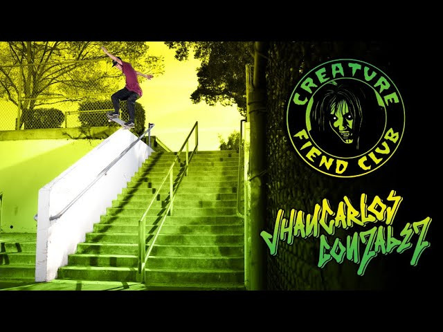 Subscribe: https://www.youtube.com/c/CreatureFiends<br /><br />It's no secret Jhancarlos has been repping the Black and Green for years. The first time Phelper met a young and relatively unknown Jhanka while touring through Colombia, he was shocked by the way he would put a hurtin' on every spot they went to and dubbed him the nickname 'The South American Surprise.' Fast forward a few years, and he's been going full wig-out mode on spots far and wide. Well, fiends, it's safe to say that Jhanka's time is now. Without further ado, Creature Presents: Jhancarlos Gonzalez | Creature Fiend Club<br /><br />Filmed by: Noah Quale, Lannie Rhoades, Jesse Silva, Chris Gregson, Tyler Wilcox, Juan Sebastian Gonzalez, Barbas, Andres Contreras, Grant Levy, Tanner Rowe, Sebastian Piñeros Rodriguez, Juaner Romero, Danny Goycoolyea<br />Edited by: Cody Long<br /><br />Follow Jhanka on Instagram: https://www.instagram.com/jhankgonzalez1<br /><br />Peep Jhanka terrorize spots on the Saints & Sinners tour!<br />https://youtube.com/playlist?list=PL2Tey3ulIQmuOIpNyRlDHFHwGNwePYgEp<br /><br />LURK WITH US:<br />Shop: https://nhsskatedirect.com/pages/creature-skateboards<br />YouTube: https://www.youtube.com/c/CreatureFiends<br />Instagram: https://instagram.com/creaturefiends/ <br />Facebook: https://www.facebook.com/CreatureSkat...<br /><br />#CreatureSkateboards #Skateboarding #CreachTube
