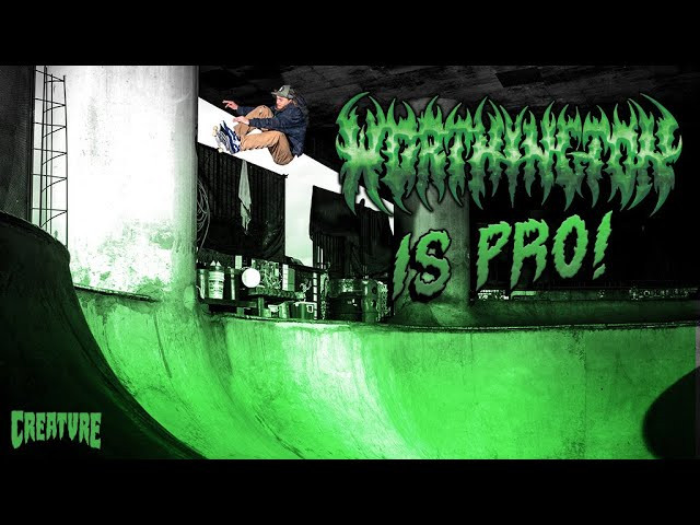 Subscribe: https://www.youtube.com/c/CreatureFiends<br /><br />The bell tolls in the name of John Worthington, for he is now Pro for Creature Skateboards. Pulverizing all concrete and pool plaster to ash like no other, John’s path of destruction is only gettin’ started as he ascends to Pro Status for the Black and Green. Peep the Pro part featuring Jworth and the Fiends, and Raise the Horns Up for Lord Worthington! We couldn’t be any fuckin’ prouder.<br /><br />Follow Jworth on instagram: https://www.instagram.com/jworthit<br /><br />Check out Jworth's debut Pro decks here!<br />https://nhsskatedirect.com/pages/search-results?q=worthington&variant=42954245669021<br /><br />LURK WITH US:<br />Shop: https://nhsskatedirect.com/pages/creature-skateboards<br />YouTube: https://www.youtube.com/c/CreatureFiends<br />Instagram: https://instagram.com/creaturefiends/ <br />Facebook: https://www.facebook.com/CreatureSkat...<br />Twitter: https://twitter.com/creaturefiends <br /><br />#CreatureSkateboards #Skateboarding #CreachTube