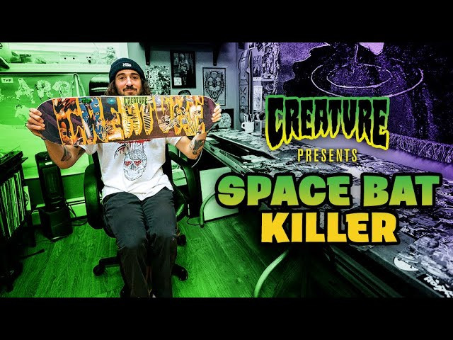 Subscribe: https://www.youtube.com/c/CreatureFiends<br /><br />Take a stroll through Brielle, NJ, and link up with Sean Bernhardt a.k.a. @space_bat_killer to get a glimpse of his hand-cut, glue and scissors, handmade collage artwork as featured in the new SBK Logo Everslicks. Go ahead... Slide to hell and back with Creature's SBK Logo Everslicks.<br />Filmed and edited by: Elias Parise<br /><br />Follow Sean on Instagram: https://www.instagram.com/space_bat_killer<br />Follow Elias on Instagram: https://www.instagram.com/eliasparise<br /><br />Check out the SBK Logo Everslicks (while supplies last):<br />https://nhsfunfactory.com/collections/creature-skateboards-everslick-skateboard-decks<br /><br />LURK WITH US:<br />Shop: https://www.nhsfunfactory.com/creature-skateboards<br />YouTube: https://www.youtube.com/c/CreatureFiends<br />Instagram: https://instagram.com/creaturefiends/ <br />Facebook: https://www.facebook.com/CreatureSkat...<br />Twitter: https://twitter.com/creaturefiends <br /><br />#CreatureSkateboards #Skateboarding #CreachTube