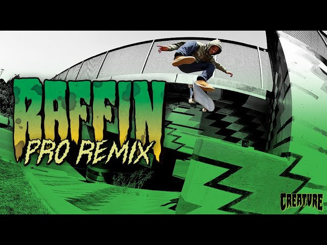 Subscribe: https://www.youtube.com/c/CreatureFiends<br /><br />In celebration of Peter Raffin’s Professional debut, we put together the 'ol Pro Remix for your viewing pleasure! You’ve seen GANGREEN, you’ve watched Pete’s Pro part on Thrasher, now bear witness to all the carnage featuring Pete’s greatest bangers, slams, and outtakes. The term "Hard work pays off" is an understatement for this skateboarding machine. This dude is never off the clock. Straight outta' work, to the streets and repeat - Daily. The only time work will be done for Raffo is when that Reaper comes calling. ‘til then, It's full-time shred business as usual. Congrats Pete! The reaper got his work cut out with you, sir. <br /><br />Fiend: Peter Raffin - https://www.instagram.com/returnofdajuice<br /><br />Peep Raffin’s debut Pro Reaper deck here!:<br />https://nhsskatedirect.com/products/8-6in-x-32-11in-raffin-reaper-pro-creature-skateboard-deck?variant=42648940839069<br /><br />LURK WITH US:<br />Shop: https://nhsskatedirect.com/pages/creature-skateboards<br />YouTube: https://www.youtube.com/c/CreatureFiends<br />Instagram: https://instagram.com/creaturefiends/ <br />Facebook: https://www.facebook.com/CreatureSkat...<br />Twitter: https://twitter.com/creaturefiends <br /><br />#CreatureSkateboards #Skateboarding #CreachTube