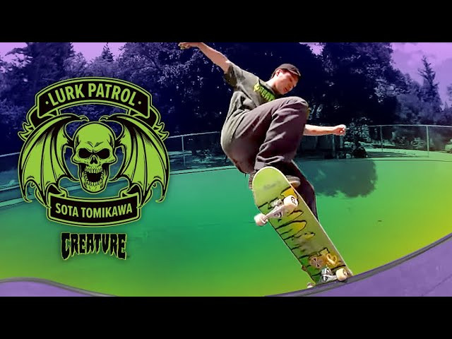 Subscribe to CreachTube: http://bit.ly/CreachTube <br /><br />Hailing all the way from Hokkaido, Japan to Ben Lomond, California Sota Tomikawa destroys the park on a casual Sunday afternoon. Keep your eyes open for more Sota destruction on the horizon.<br /><br />Follow: Sota Tomikawa: https://www.instagram.com/sota_tomikawa<br />Film/Edit by: DAF Noah: https://www.instagram.com/dafnoah <br /><br />Music: Stabber "Lookin' Down on Me" https://thelarb.bandcamp.com/track/lookin-down-on-me<br /><br />LURK WITH US:<br />Shop: https://www.nhsfunfactory.com/creature-skateboards<br />YouTube: http://bit.ly/CreachTube <br />Facebook: https://www.facebook.com/CreatureSkat...<br />Instagram: https://instagram.com/creaturefiends/ <br />Twitter: https://twitter.com/creaturefiends <br /><br />#CreatureSkateboards #Skateboarding #CreachTube