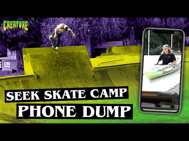 Subscribe to CreachTube: http://bit.ly/CreachTube <br /><br />Gravette, Lockwood, Worthington, Lefty, Milazzo and Bobby hit up Seek Skate Camp for a week long takeover, enjoying a classic summer rip with the crew. OJ Brand Manager, Alex Foy busted out the phone and documented the destruction. Big thanks to Seek for the hospitality and Goodtimes!<br /><br />Phone Dump: Alex Foy ( https://www.instagram.com/foymeetsworld)<br />Edit: DAF Noah ( https://www.instagram.com/dafnoah )<br /><br />LURK WITH US:<br />Shop: https://www.nhsfunfactory.com/creature-skateboards<br />YouTube: http://bit.ly/CreachTube <br />Facebook: https://www.facebook.com/CreatureSkat...<br />Instagram: https://instagram.com/creaturefiends/ <br />Twitter: https://twitter.com/creaturefiends <br /><br />#CreatureSkateboards #Skateboarding #CreachTube