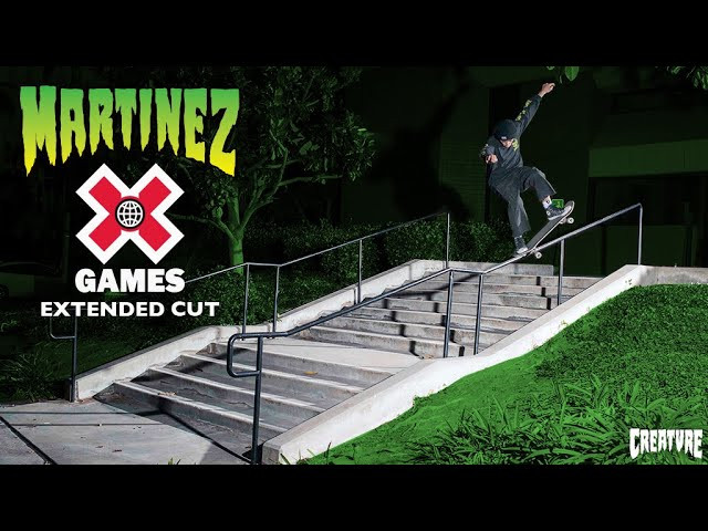 Subscribe to CreachTube: http://bit.ly/CreachTube <br /><br />You saw Milton Martinez smash the competition with his X Games Real Street 2021 entry. Now witness the destruction that earned him both the Gold medal and Fan Favorite award in this Real Street Extended Cut. Featuring slams, bails, outtakes, and much more!<br /><br />Filmed by: Lannie Rhoades, Tylre Wilcox, Chris Gregson, Jesse Silva, Skippy.<br />Edited by: Lannie Rhoades<br /><br />Follow Milton: https://www.instagram.com/miltonmartinez<br /><br />Watch Milton's Gold-winning Real Street part here!<br />https://youtu.be/yduaeXlClMA<br /><br />LURK WITH US:<br />Shop: https://www.nhsfunfactory.com/creature-skateboards<br />YouTube: http://bit.ly/CreachTube <br />Facebook: https://www.facebook.com/CreatureSkat...<br />Instagram: https://instagram.com/creaturefiends/ <br />Twitter: https://twitter.com/creaturefiends <br /><br />#CreatureSkateboards #Skateboarding #CreachTube