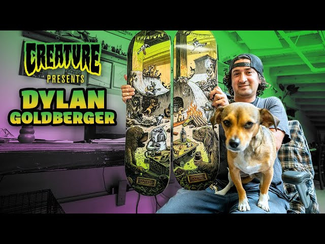 Subscribe: https://www.youtube.com/c/CreatureFiends<br /><br />Where's your Bridge Dawgz at?! Stroll thru NYC with Dylan Goldberger, ripper on a skateboard and artist behind the Creature Bridge Dawgz Pro series. Dylan was gracious enough to give us a firsthand look at his creative space and share some inspo behind these wicked graphics with an eye full of good ol’ Canine bridge shenanigans! Bark at your local Skate shop for these Bridge Dawgz today!<br />Filmed and Edited by: Elias Parise<br /><br />Follow Dylan on instagram: https://www.instagram.com/dylanjg/<br />Follow Elias on instagram: https://www.instagram.com/eliasparise/<br /><br />Check out the Bridge Dawgz Pro Series, featuring Cody Lockwood and David Gravette:<br />https://nhsfunfactory.com/collections/creature-skateboards-decks<br /><br />LURK WITH US:<br />Shop: https://www.nhsfunfactory.com/creature-skateboards<br />YouTube: https://www.youtube.com/c/CreatureFiends<br />Instagram: https://instagram.com/creaturefiends/ <br />Facebook: https://www.facebook.com/CreatureSkat...<br />Twitter: https://twitter.com/creaturefiends <br /><br />#CreatureSkateboards #Skateboarding #CreachTube
