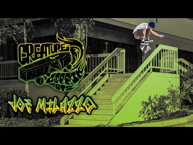 Subscribe to CreachTube: http://bit.ly/CreachTube <br /><br />You've seen Joe put it down in his Creature Fiend Club part earlier this year, now get a taste for how his part came together with outtakes, slams, and extra licks in our latest Coffin Cuts! If you've seen this Lunatic's Fringe in the June '21 Thrasher Magazine, you know Joe will put a serious hurtin' on any spot you put in front of him! With that laser-sharp, All Terrain capability, he's always on the hunt for his next victim - Pool, Curb, Ledge, Rail, Bank, Hill, Gap - Don't matter. We are proud to unleash Joe Milazzo’s Coffin Cuts to the world!<br /><br />Fiend: Joe Milazzo: https://www.instagram.com/milazzo_joe<br />Video: Chris Varcadipane: https://www.instagram.com/chrisvarcadipane<br /><br />LURK WITH US:<br />Shop: https://www.nhsfunfactory.com/creature-skateboards<br />YouTube: http://bit.ly/CreachTube <br />Facebook: https://www.facebook.com/CreatureSkat...<br />Instagram: https://instagram.com/creaturefiends/ <br />Twitter: https://twitter.com/creaturefiends <br /><br />#CreatureSkateboards #Skateboarding #CreachTube