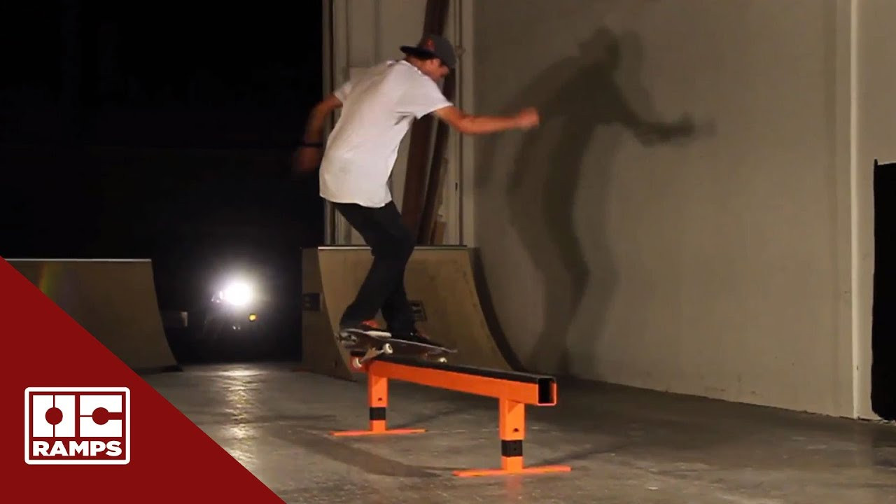 Pro Skateboarder Ryan Decenzo OC Ramps Signature Product the "Dragon Rail"<br /><br />https://www.ocramps.com/skateramps/skateboards/signature-series/decenzo-rail.html