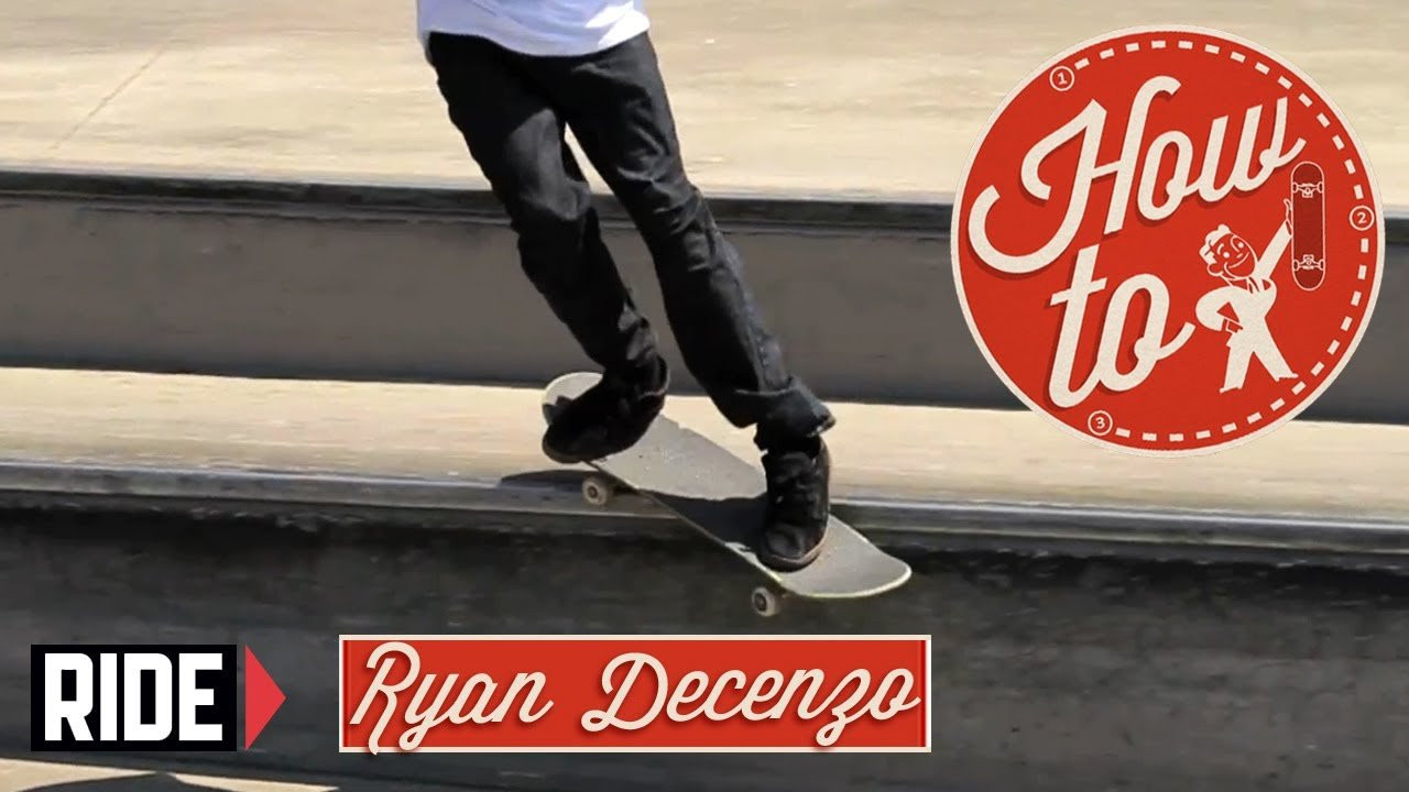 Every weekend on RIDE Channel, learn new tricks from top pros. You'll get step-by-step instructions on how to master every trick in skateboarding! Tune in every weekend, then get on your board and check your skills.<br /><br />Today Ryan Decenzo teaches you how to do Backside Smith Grinds.<br /><br />Watch More How-To Skateboarding: http://bit.ly/SEqh48<br /><br />WARNING!<br />Skateboarding is a hazardous sport. Engaging in the activities shown and described in this video can cause serious injury and possibly death. Any person who skateboards is assuming all risks of personal injury and damage that can result from skateboarding.<br /><br />SUBSCRIBE to RIDE: http://bit.ly/HZ9Dau<br />Like RIDE on FACEBOOK: http://facebook.com/ridechannel<br />Follow RIDE on INSTAGRAM: http://instagram.com/ridechannel<br />Follow RIDE on TWITTER: http://twitter.com/ridechannel
