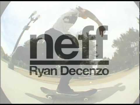 Neff Headwear is hyped to welcome Ryan Decenzo to the Neff skate team. The Neff skate team is Jordan Hoffart, Adam Dyet, Brandon Biebel, Greg Lutzka and now Ryan Decenzo. Enjoy